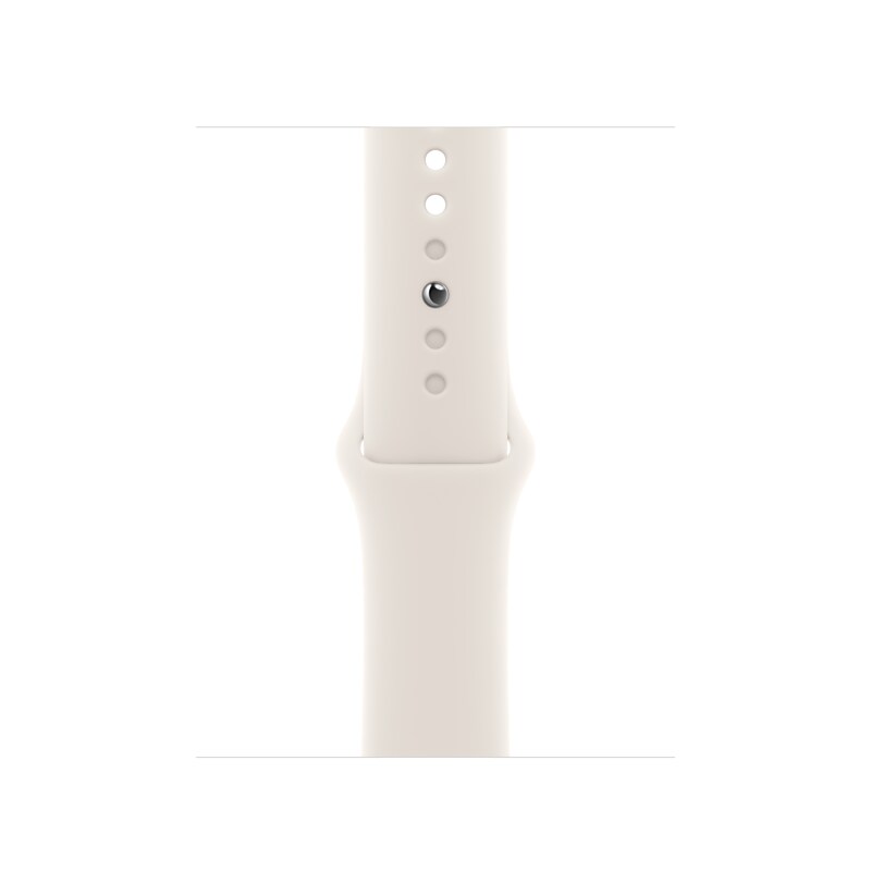 Apple Watch 40mm Starlight Sport Band, Medium/Large (MYJ43AM/A) image 1