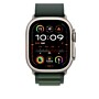 Apple Watch 49mm Dark Green Alpine Loop, Medium, Natural Titanium Finish (MXMV3AM/A)~#|#~sp252713888_sc7