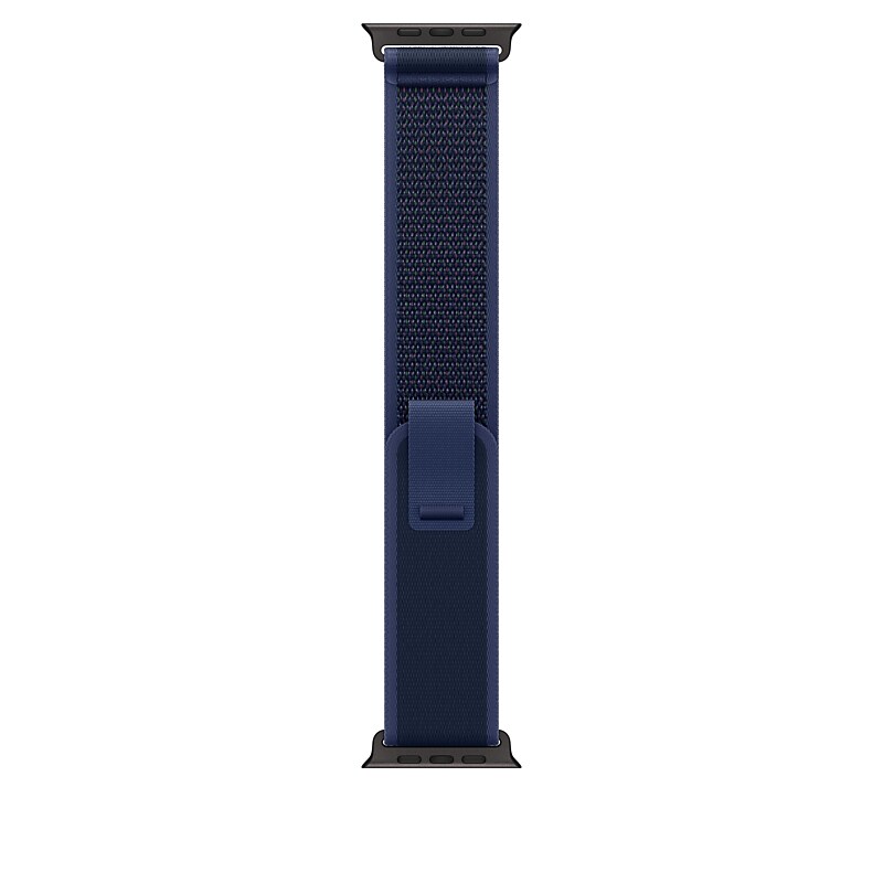 Apple Watch 49mm Blue Trail Loop, Medium/Large, Black Titanium Finish (MYQ83AM/A) image 1