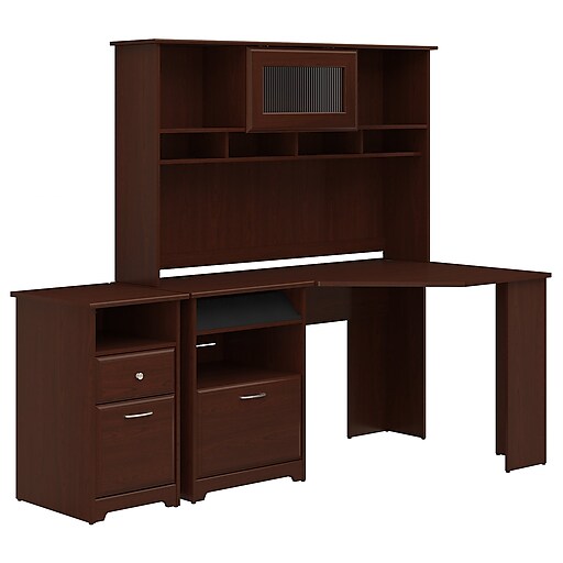 Shop Staples For Bush Furniture Cabot Corner Desk With Hutch And 2
