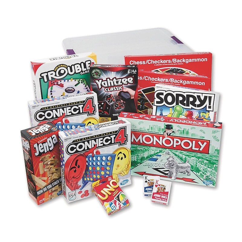 S&S All-Time Favorite Games Pack with Tub, 12/Pack (W10738) image 1