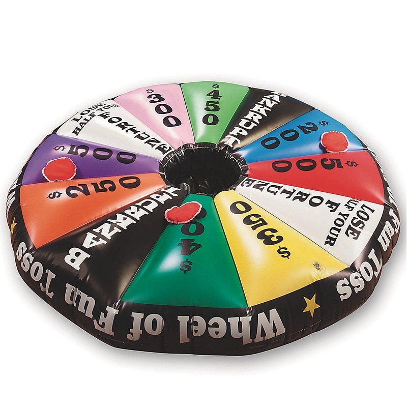 S&S Wheel of Fun Inflatable Toss Game (19372) image 1