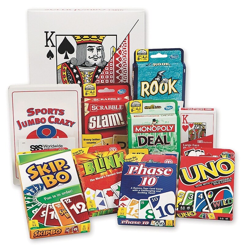 S&S Great Card Games Easy Pack, 10/Pack (W12907) image 1