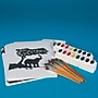 S&S Easy Way Watercolor Craft Kit: Nature Silhouettes, 24/Pack (GP3331)~#|#~sp253027867_sc7