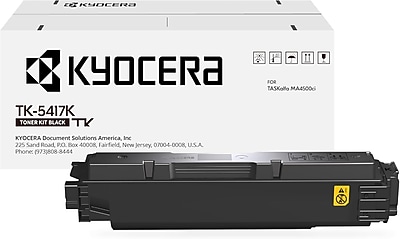 Kyocera TK-5417K Black Standard Yield Toner Cartridge (KYOTK5417K) Sansujyuku sansujyuku.com