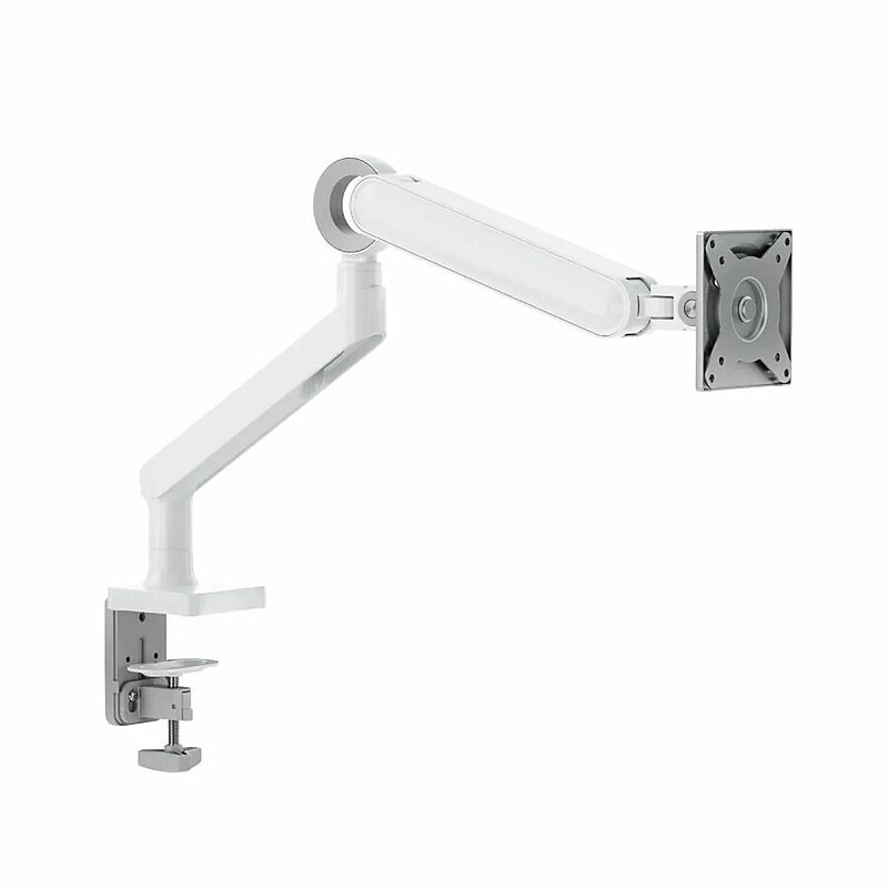 ALOGIC Glide Adjustable Single Arm, Up to 35" Monitor, White (C32GMA1) image 1