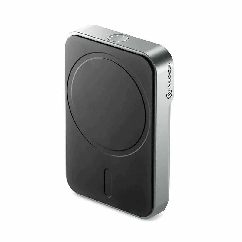 ALOGIC Matrix MagSafe Wireless USB-C Power Bank for Multiple Brands, 5100 mAh, Black (MSPB5K) image 1
