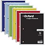 Oxford 1-Subject Notebooks, 8" x 10.5", College Ruled, 70 Sheets, Each (65022)~#|#~sp255101335_sc7