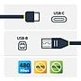 StarTech 6' USB-C to USB-B Printer Cable, Male to Male, Black (USB2CB2M)~#|#~sp255101531_sc7