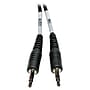Tripp Lite 0.5' Stereo Audio Cable, Black (P318-06N-FMM)~#|#~sp255101633_sc7