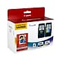 Canon 240XL/241XL Black and TriColor High Yield Ink Cartridge, 2/Pack with 4x6 photo paper (5206B005)~#|#~sp255102859_sc7