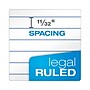 TOPS The Legal Pad Notepad, 8.5" x 11.75", Wide Ruled, White, 50 Sheets/Pad, 1 Pad/Pack (TOP 7533)~#|#~sp255102884_sc7