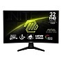 MSI Arsenal MAG 32C6X 32" Curved 250Hz LCD Gaming Monitor, Metallic Black~#|#~sp255174079_sc7