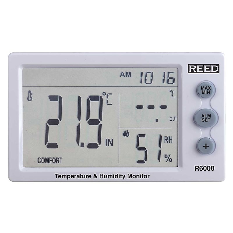 Reed Instruments Temperature & Humidity Meter (R6000) image 1