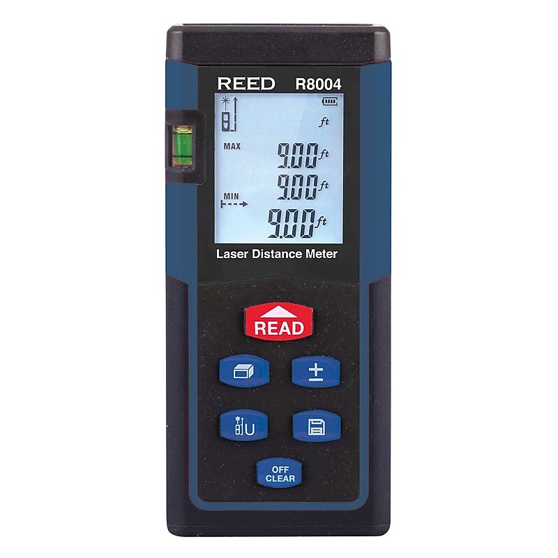 Reed Instruments Laser Distance Meter, 131' (R8004) image 1