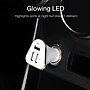 LAX 3-USB Port Car Charger 4.8A for Smartphones - White (LAX3PORTCAR-WHT)~#|#~sp25677037_sc7