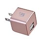 LAX Dual USB Port Wall Charger 2.4A for Smartphones - Rose Gold (LAX2PORTWALLROS)~#|#~sp25677046_sc7