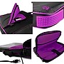 Vangoddy Office Busines Travel 14" Nylon Water Resistant Laptop Bag, Black/Purple (PT_000001247)~#|#~sp25677670_sc7