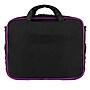 Vangoddy Office Busines Travel 14" Nylon Water Resistant Laptop Bag, Black/Purple (PT_000001247)~#|#~sp25677671_sc7