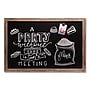 U Brands Chalkboard, Magnetic, 3' x 2', Wood Frame (4549U00-01)~#|#~sp257133045_sc7