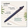 uniball Zento Retractable Gel Pen, Medium Point, 0.7mm, Black Ink, Dozen (70663)~#|#~sp257579776_sc7