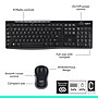Logitech Combo MK270 Wireless Keyboard & Mouse, Black (920-004536)~#|#~sp258405489_sc7