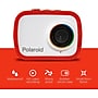 Polaroid ID757-RED-T35-4 12.1MP Digital HD 4K Action Camera, Red~#|#~sp258721887_sc7