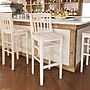 Flash Furniture HERCULES Traditional Wood School House Back Restaurant Barstool, Antique White (XUDGW0006BAWH)~#|#~sp259192336_sc7