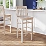 Flash Furniture HERCULES Traditional Wood School House Back Restaurant Barstool, Antique White (XUDGW0006BAWH)~#|#~sp259192338_sc7