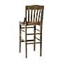 Flash Furniture HERCULES Traditional Wood School House Back Restaurant Barstool, Antique Copper (XUDGW0006BACP)~#|#~sp259192351_sc7