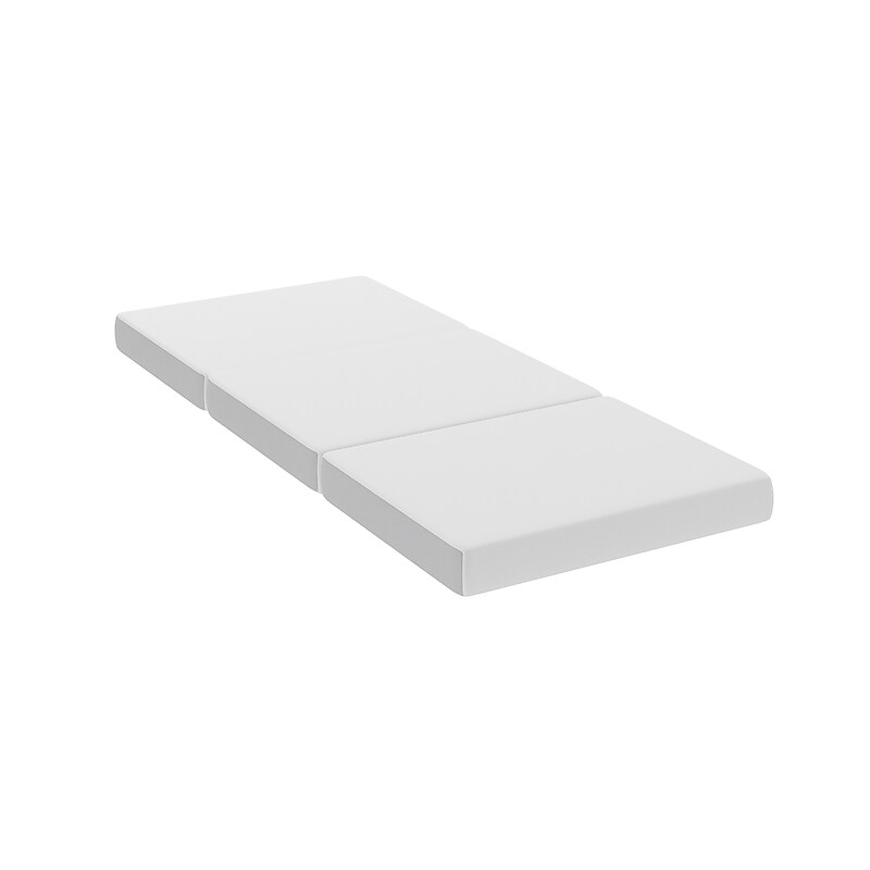 Flash Furniture Cloud Tri-Fold 4" Cooling Memory Foam Mattress, Cot (CL3FLD4C) image 1