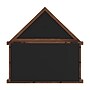 Flash Furniture Quincy Solid Pine Wood Flag and Certificate Display Case, 26.5" x 26.5", Dark Brown Finish (HMHD22M192YBRN)~#|#~sp259197631_sc7