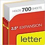 Pendaflex File Pockets, Reinforced, 3 1/2" Expansion, Letter Size, Assorted Colors, 5/Box (51524E5 ASST)~#|#~sp259813711_sc7