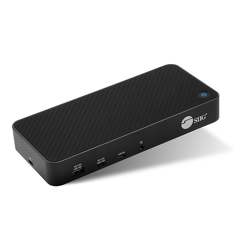 SIIG Triple Hybrid Video Docking Station for Windows & Mac (JU-DK0P11-S1) image 1