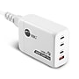 SIIG GaN USB-A/USB-C Charger, 200W, White (AC-PW1V11-S1)~#|#~sp260589939_sc7