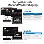 SIIG Triple Hybrid Video Docking Station for Windows & Mac (JU-DK0P11-S1)~#|#~sp260591534_sc7