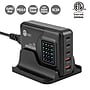 SIIG GaN USB-A/USB-C Charging Stand, 200W, Black (AC-PW1Y11-S1)~#|#~sp260591546_sc7