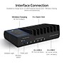 SIIG USB-A/USB-C Charging Station with Qi Wireless Charging Deck, 150W, Black (AC-PW1R11-S1)~#|#~sp260591570_sc7