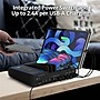 SIIG USB-A/USB-C Charging Station with Qi Wireless Charging Deck, 150W, Black (AC-PW1R11-S1)~#|#~sp260591573_sc7