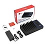 SIIG USB-A/USB-C Charging Station with Qi Wireless Charging Deck, 150W, Black (AC-PW1R11-S1)~#|#~sp260591575_sc7