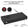 SIIG USB-C Charging Station, 600W, Black  (ID-US0A11-S1)~#|#~sp260591578_sc7