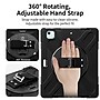 CODi Rugged Case iPad Air 13" (M2, M3), iPad Pro 12.9" (6th, 5th, 4th, 3rd Generation), Black (C30705091)~#|#~sp261058415_sc7