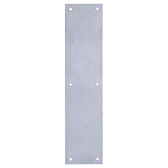 Tell 3-1/2 x 15 Inch Door Push Plate, Stainless Steel Finish 32D (DT100072)