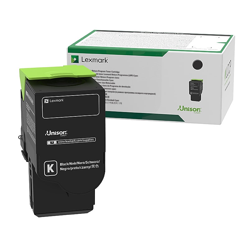 Lexmark C2310K0 Black Standard Yield Toner Cartridge image 1