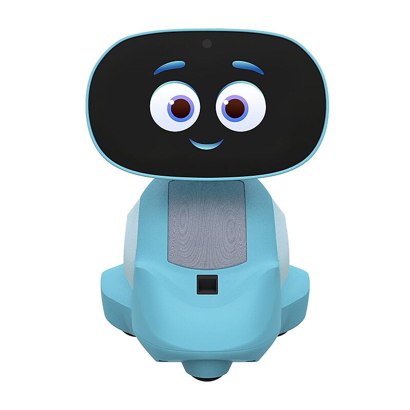 Miko 3 AI-Powered Smart Robot for Kids, Pixie Blue (EMK03B) image 1