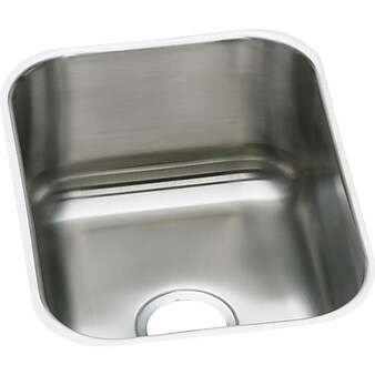 Elkay Dayton Stainless Steel 16" x 20-1/2" x 8", Single Bowl Undermount Bar Sink (DXUH1318)