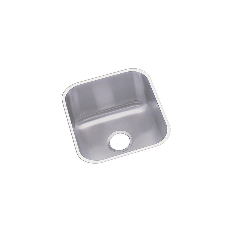 Elkay Dayton Stainless Steel 16-1/2" x 18-1/4" x 8", Single Bowl Undermount Bar Sink (DXUH1618) image 1