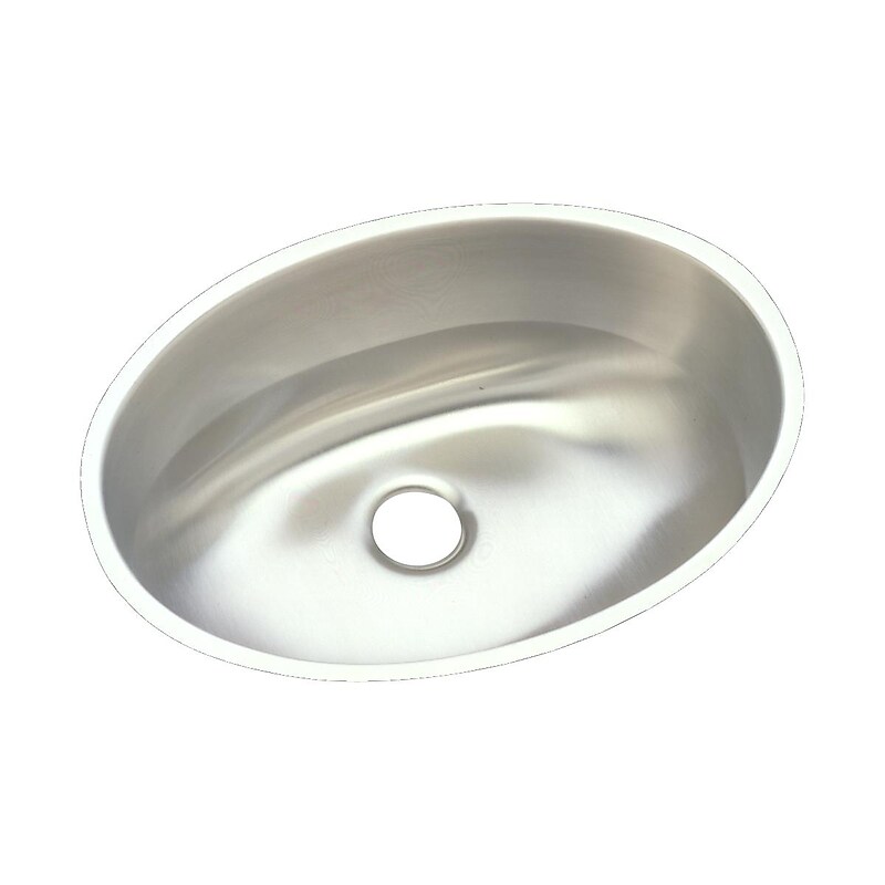 Elkay Asana Stainless Steel 18" x 14" x 6", Single Bowl Undermount Bathroom Sink (ELUH1511) image 1