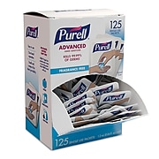 PURELL® Advanced Hand Sanitizer Singles, 125/Box (9630-12-125CTNS)