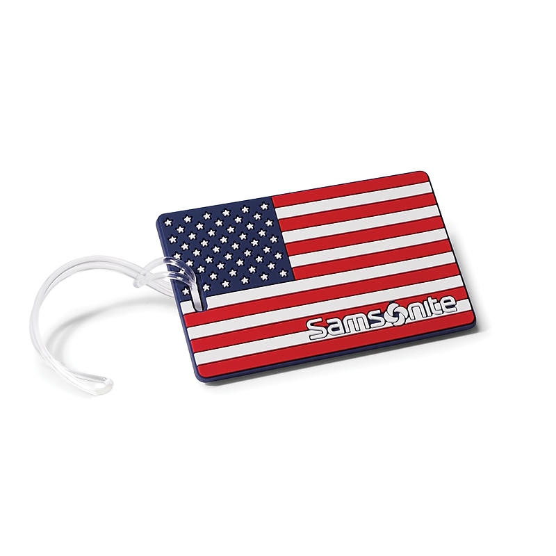 Samsonite Designer ID Tags, American Flag (74165-5236) image 1